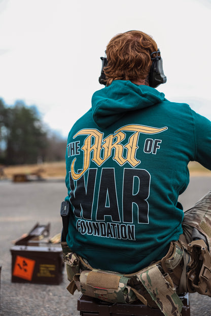 The Art of War Foundation Back Txt Hoodie