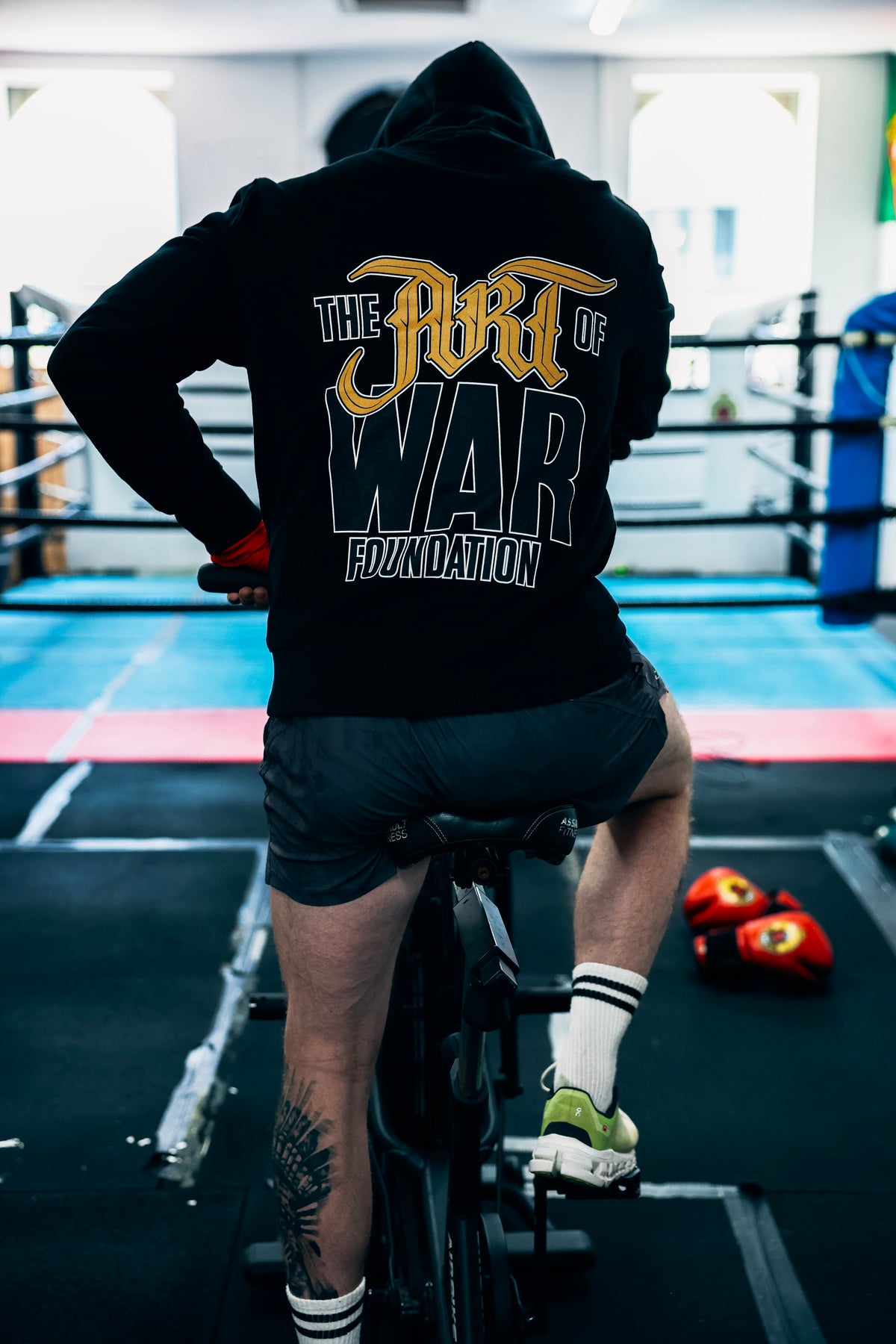 The Art of War Foundation Back Txt Hoodie