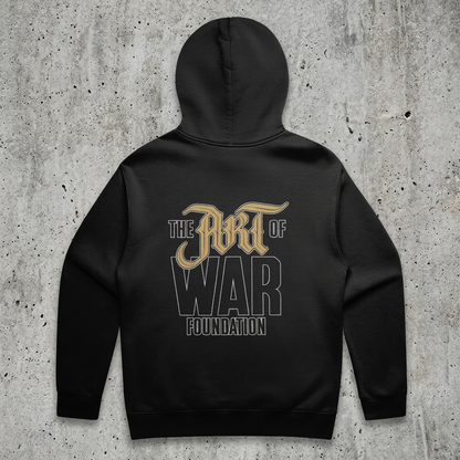 The Art of War Foundation Back Txt Hoodie