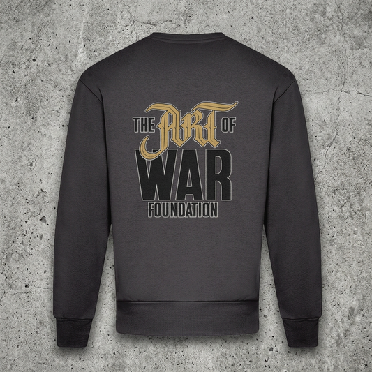 The Art of War Foundation Back Txt Heavyweight Sweatshirt